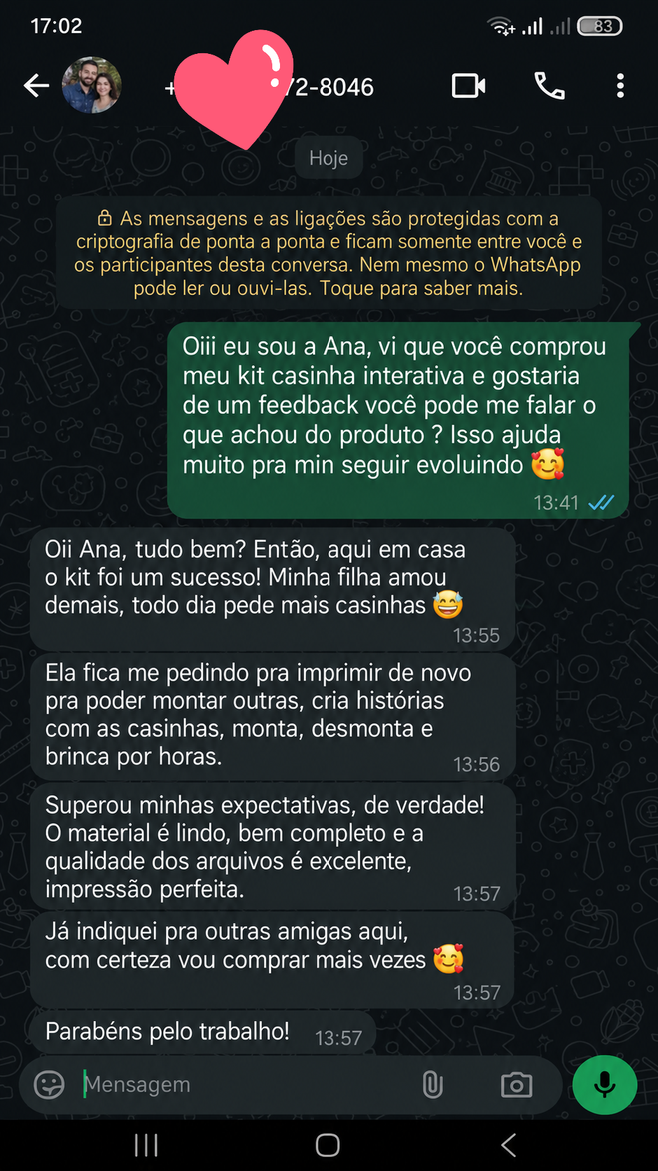 Depoimento de Ester